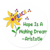 Hope Is A Waking Dream stickers by orsobear Hope Is A Waking Dream stickers