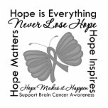 Hope is Everything - Brain Cancer Awareness Polo Shirt