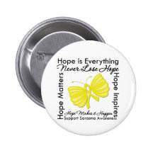 Hope is Everything - Sarcoma Awareness Button