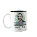Hope is Greater than fear Obama gear mugs by ObamaHomeboy Hope is Greater than fear Obama gear mugs