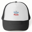 Hope is hype: Anti-Obama hats