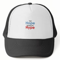 Hope is hype: Anti-Obama hats