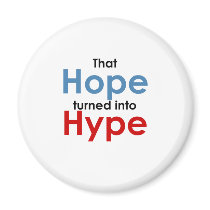 Hope is hype: Anti-Obama Fridge Magnets