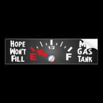 Hope is on Empty - Anti Barack Obama bumper stickers
