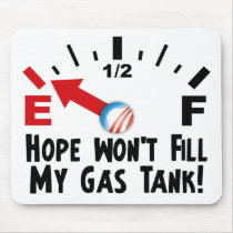 Hope is on Empty - Anti Barack Obama Mouse Pads