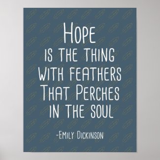 "Hope Is The Thing With Feathers" Art Print