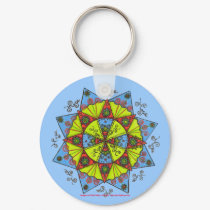Hope - Keyring (light blue) keychains by noobeegin Hope - Keyring (light blue) keychains