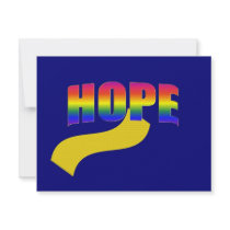 Hope logo invitations by Debwdavis Hope logo invitations