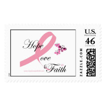 Hope love and faith stamp