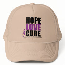 Hope Love Cure Alzheimer's Disease Hat
