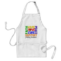 Hope Love Cure Autism Awareness Aprons
