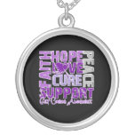 Hope Love Cure GIST Cancer Awareness necklaces