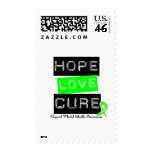 Hope Love Cure - Mental Health Awareness postage