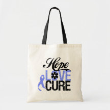 HOPE LOVE CURE Stomach Cancer Gifts Bags