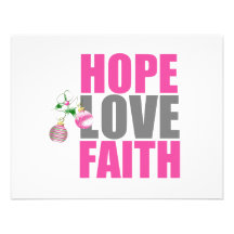 Hope Love Faith Christmas v3 Custom Invite