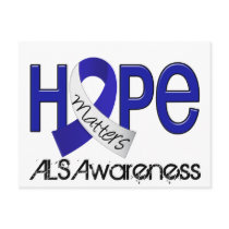 Hope Matters 2 ALS Post Card