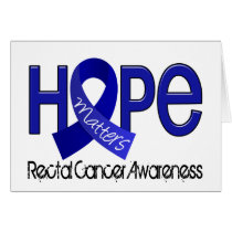 Hope Matters 2 Anal / Rectal Cancer Card