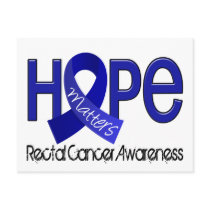 Hope Matters 2 Anal / Rectal Cancer Postcards