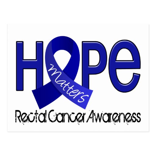 Hope Matters 2 Anal / Rectal Cancer Postcards