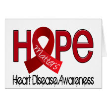 Hope Matters 2 Heart Disease Greeting Cards