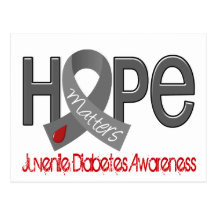 Hope Matters 2 Juvenile Diabetes Post Cards