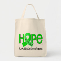 Hope Matters 2 Non-Hodgkin's Lymphoma Tote Bags