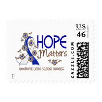 Hope Matters 3 ALS Postage Stamps