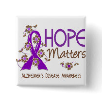 Hope Matters 3 Alzheimer's Disease Pin