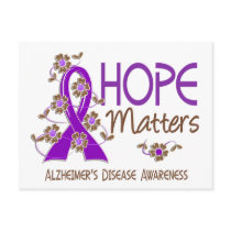 Hope Matters 3 Alzheimer's Disease Postcard