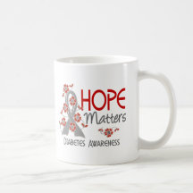 Hope Matters 3 Diabetes Mugs