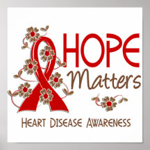Hope Matters 3 Heart Disease Print