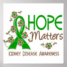Hope Matters 3 Kidney Disease Print