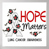 Hope Matters 3 Lung Cancer Print