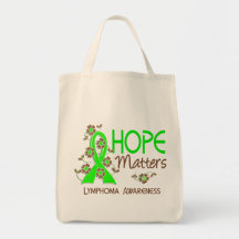 Hope Matters 3 Lymphoma Canvas Bag
