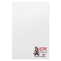 Hope Matters 3 Melanoma Stationery Design