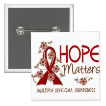 Hope Matters 3 Multiple Myeloma Pins