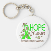 Hope Matters 3 Muscular Dystrophy Keychains