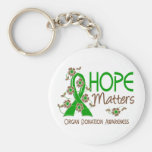 Hope Matters 3 Organ Donation Key Chains