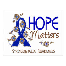 Hope Matters 3 Syringomyelia Post Card