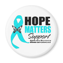 Hope Matters Addiction Recovery Magnets