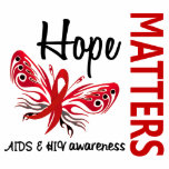 Hope Matters Butterfly AIDS Polo