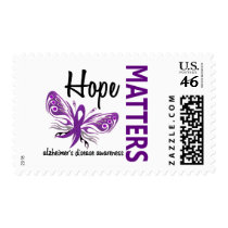 Hope Matters Butterfly Alzheimer's Disease Stamp