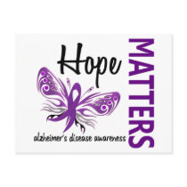 Hope Matters Butterfly Alzheimer's Disease Post Cards