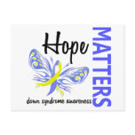Hope Matters Butterfly Down Syndrome Postcards