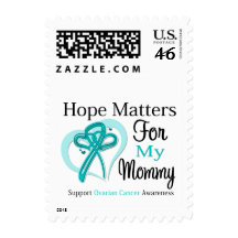 Hope Matters For My Mommy - Ovarian Cancer Postage Stamp