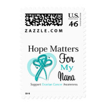 Hope Matters For My Nana - Ovarian Cancer Postage
