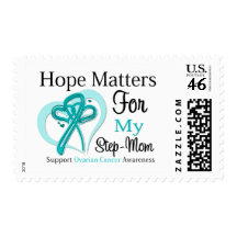 Hope Matters For My Step-Mom - Ovarian Cancer Stamp