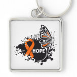 Hope Multiple Sclerosis Butterfly keychains
