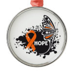 Hope Multiple Sclerosis Butterfly ornaments
