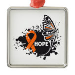 Hope Multiple Sclerosis Butterfly ornaments